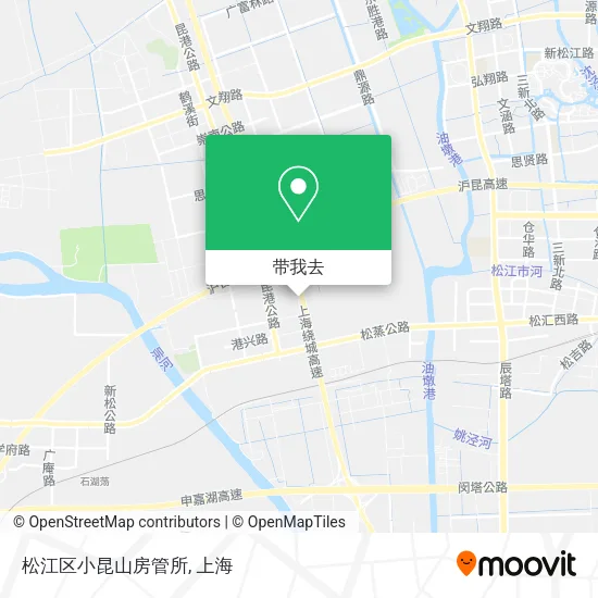 松江区小昆山房管所地图