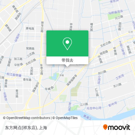 东方网点(祥东店)地图
