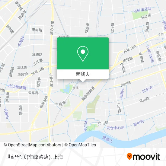 世纪华联(车峰路店)地图