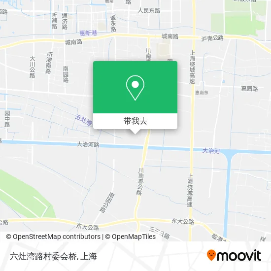 六灶湾路村委会桥地图