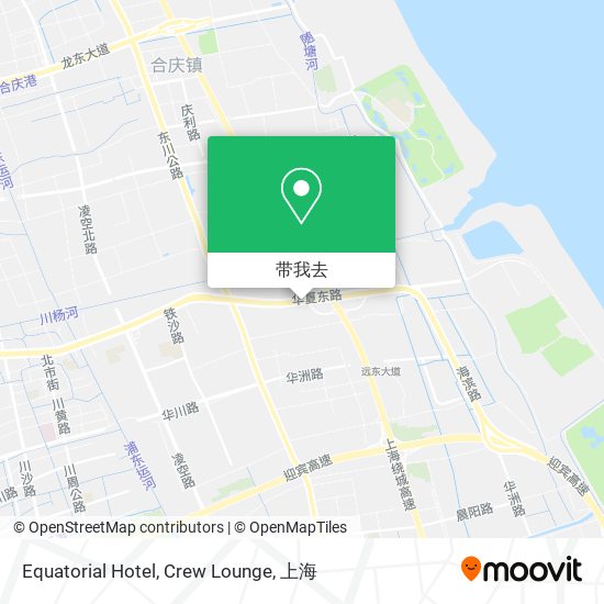 Equatorial Hotel, Crew Lounge地图