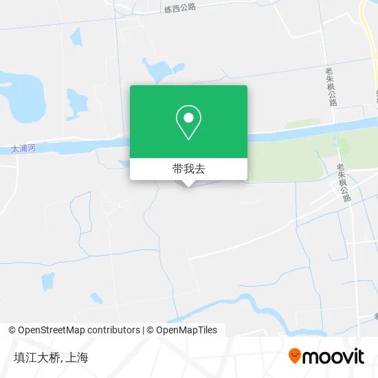 填江大桥地图