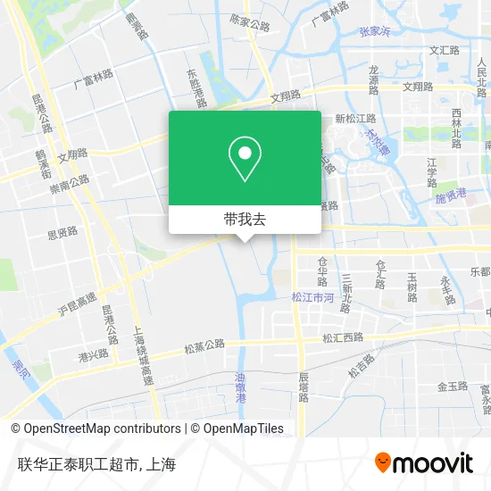 联华正泰职工超市地图