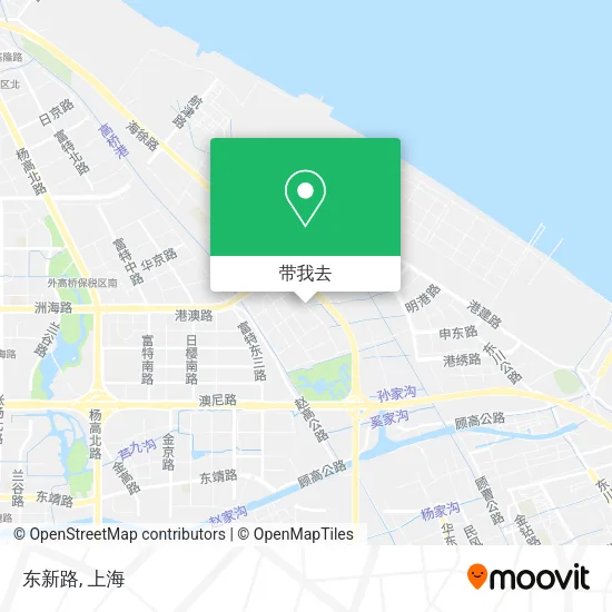 东新路地图