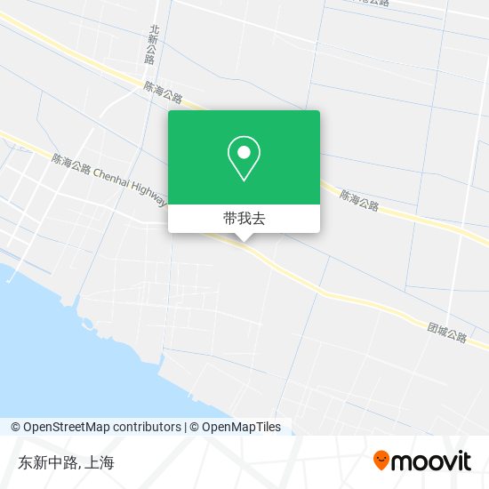 东新中路地图