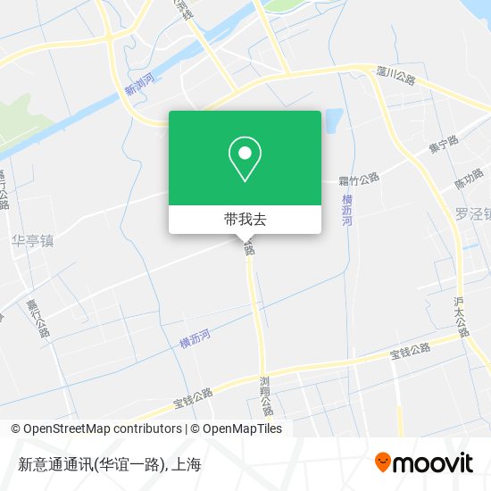 新意通通讯(华谊一路)地图