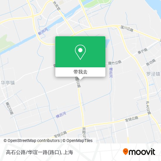 高石公路/华谊一路(路口)地图