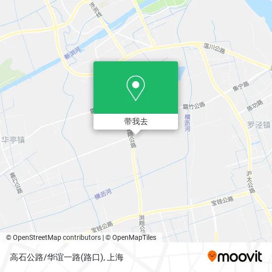 高石公路/华谊一路(路口)地图