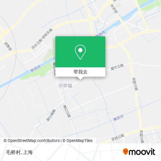 毛桥村地图