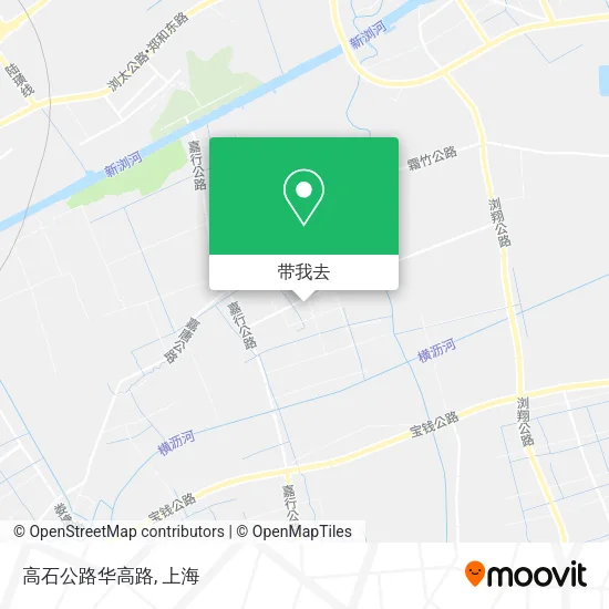 高石公路华高路地图
