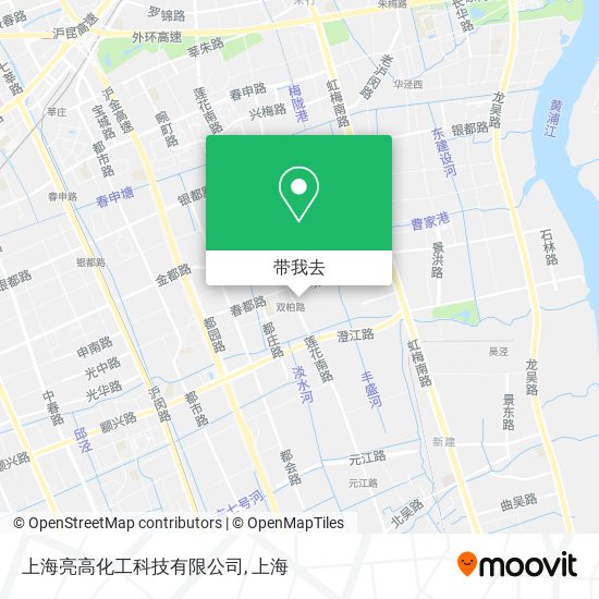 上海亮高化工科技有限公司地图