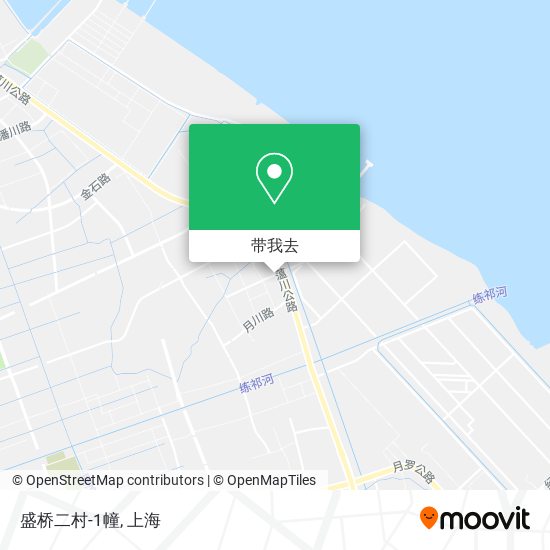 盛桥二村-1幢地图