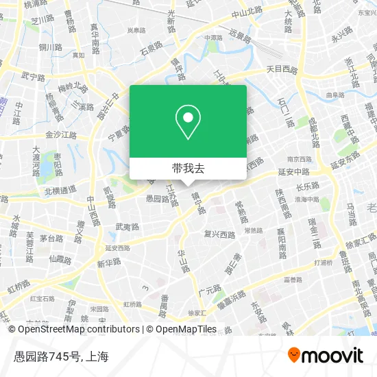 愚园路745号地图