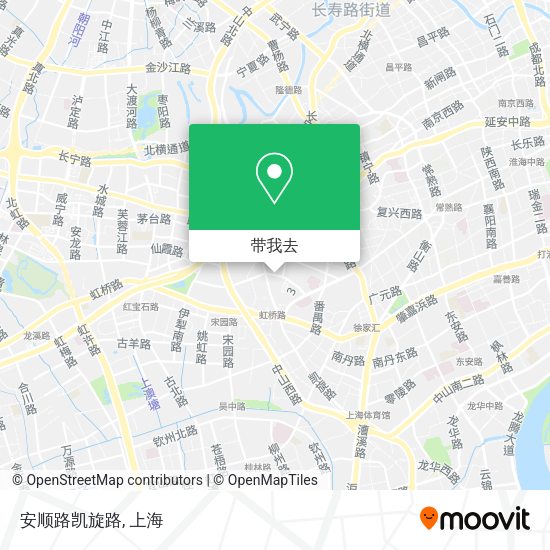安顺路凯旋路地图