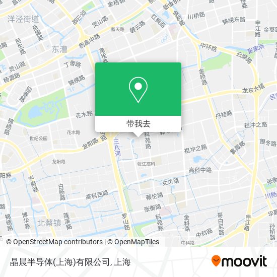 晶晨半导体(上海)有限公司地图
