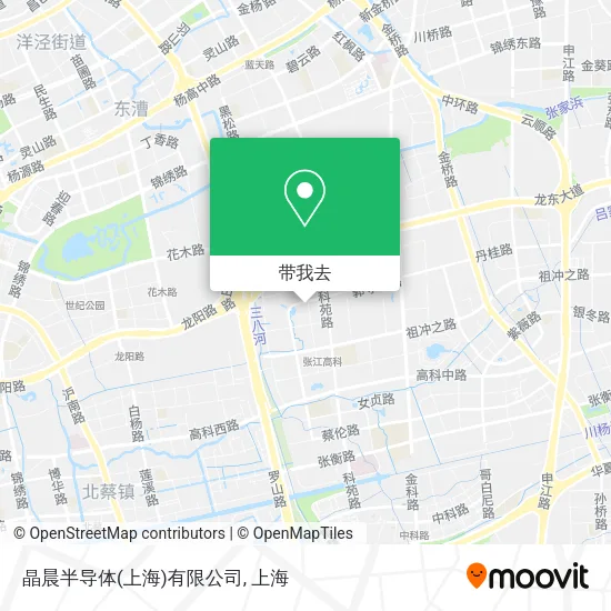 晶晨半导体(上海)有限公司地图