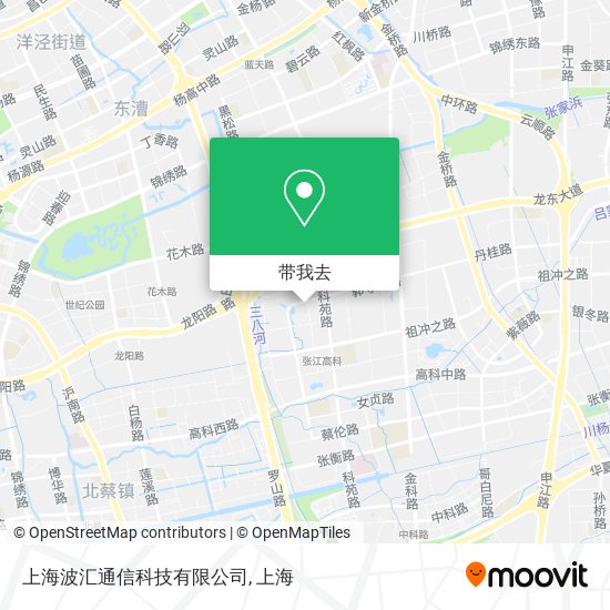 上海波汇通信科技有限公司地图