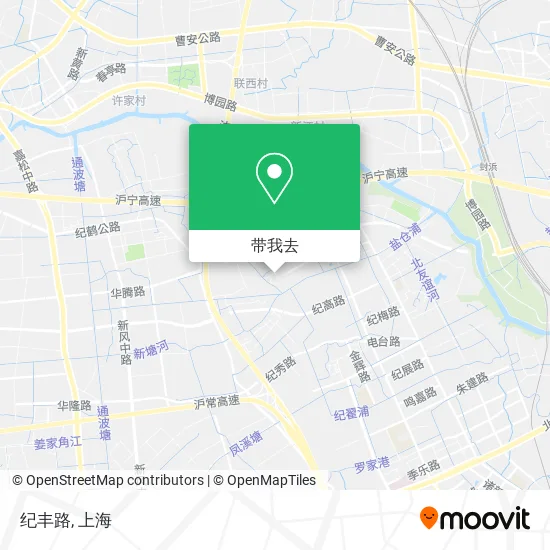 纪丰路地图