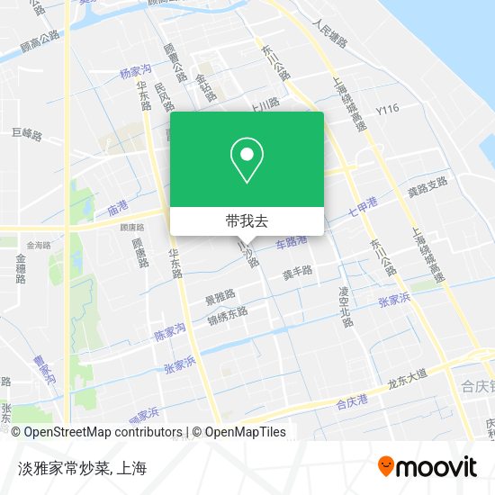 淡雅家常炒菜地图