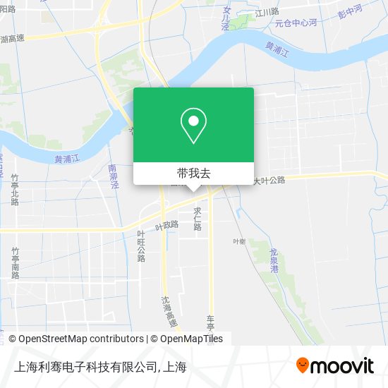 上海利骞电子科技有限公司地图