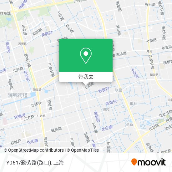 Y061/勤劳路(路口)地图