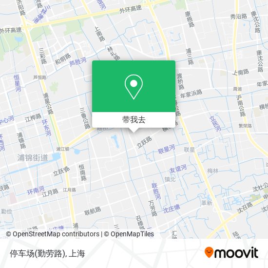 停车场(勤劳路)地图