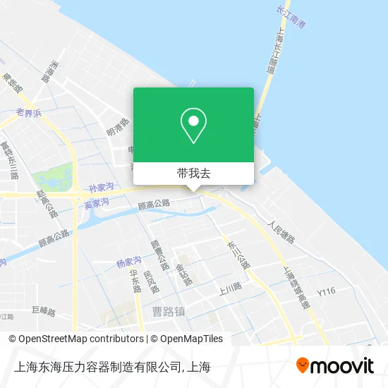 上海东海压力容器制造有限公司地图