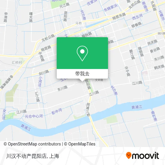 川汉不动产昆阳店地图