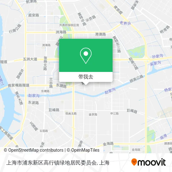 上海市浦东新区高行镇绿地居民委员会地图