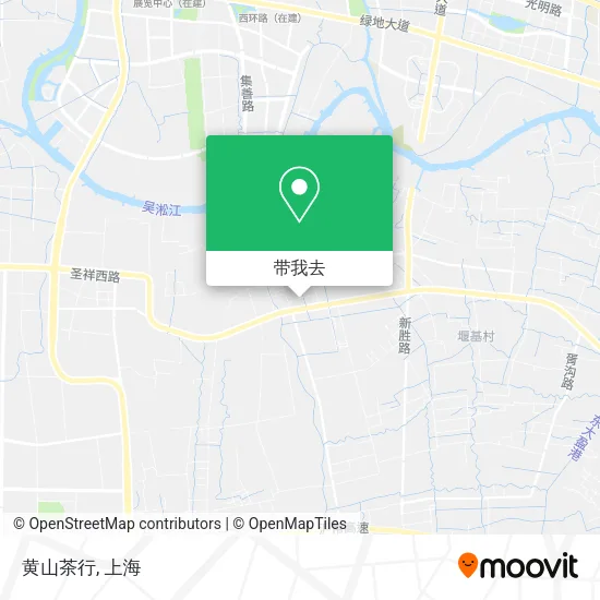 黄山茶行地图