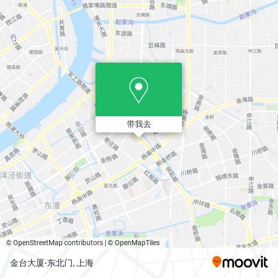 金台大厦-东北门地图