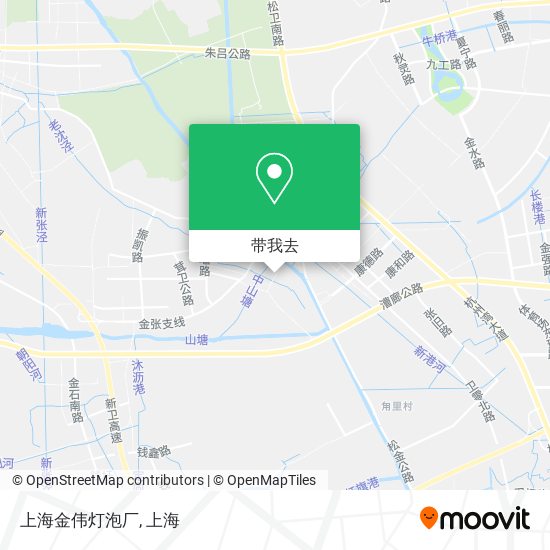 上海金伟灯泡厂地图
