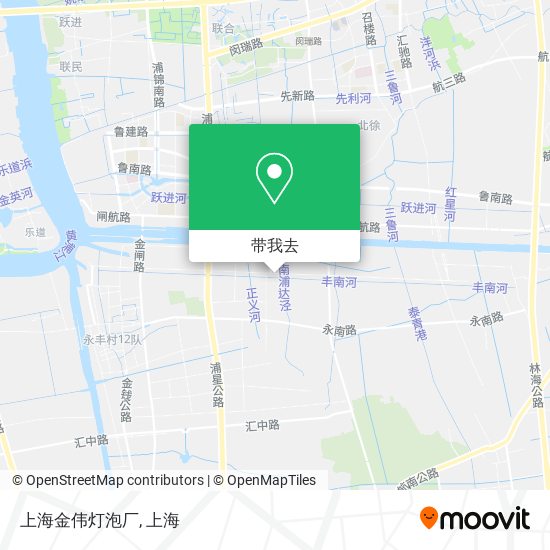 上海金伟灯泡厂地图