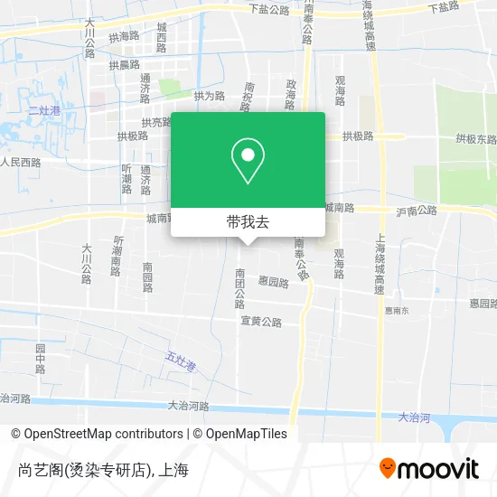 尚艺阁(烫染专研店)地图