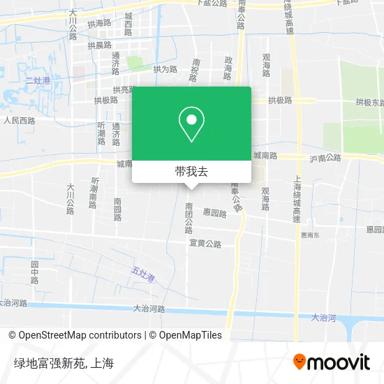 绿地富强新苑地图
