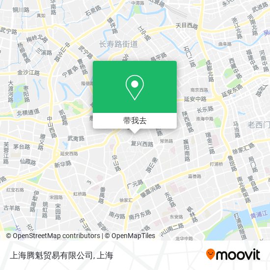 上海腾魁贸易有限公司地图