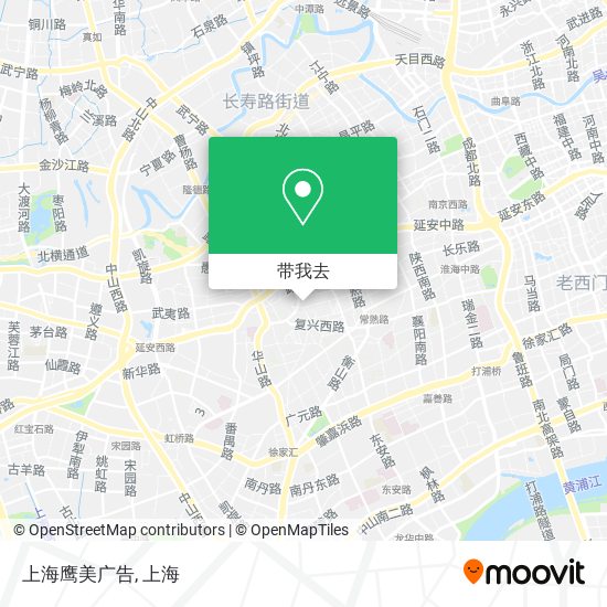 上海鹰美广告地图