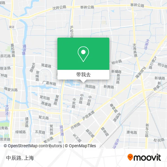 中辰路地图