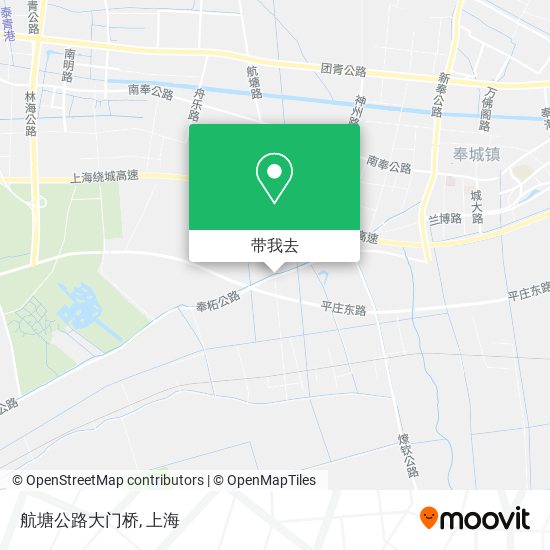 航塘公路大门桥地图