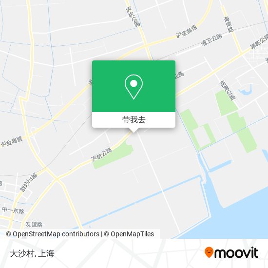 大沙村地图