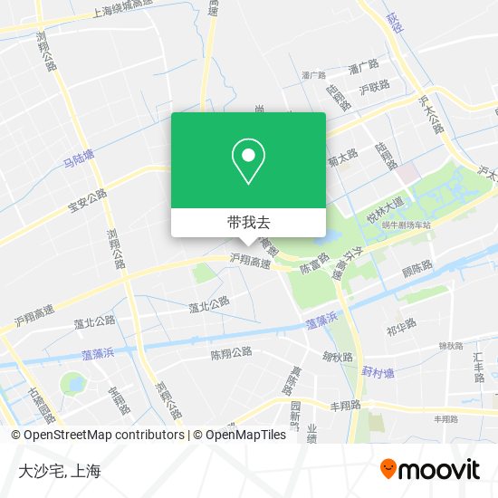 大沙宅地图