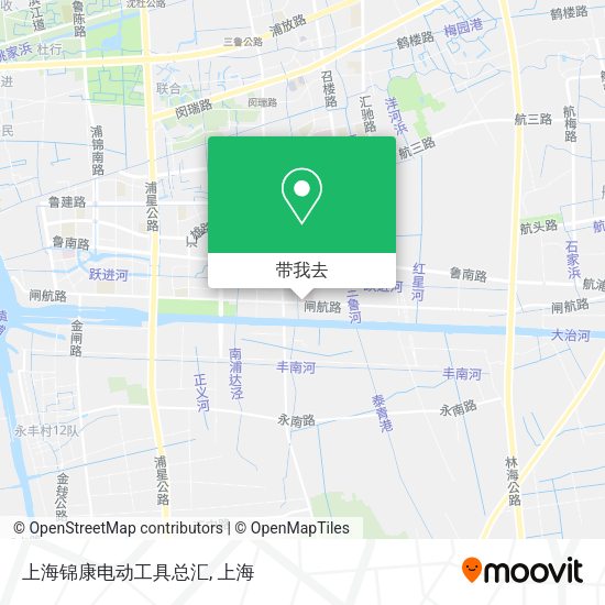 上海锦康电动工具总汇地图