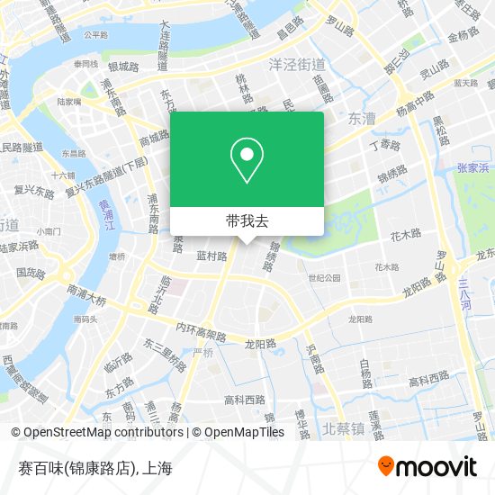 赛百味(锦康路店)地图