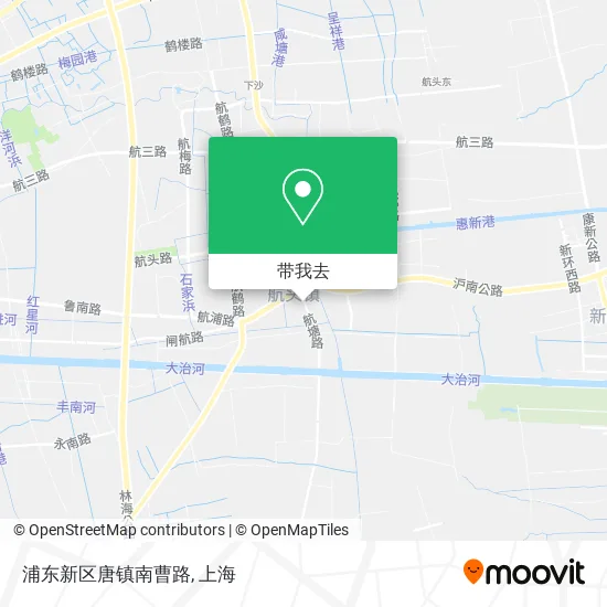 浦东新区唐镇南曹路地图