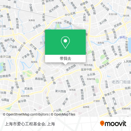 上海市爱心工程基金会地图