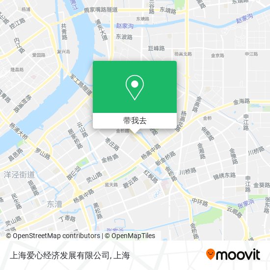 上海爱心经济发展有限公司地图