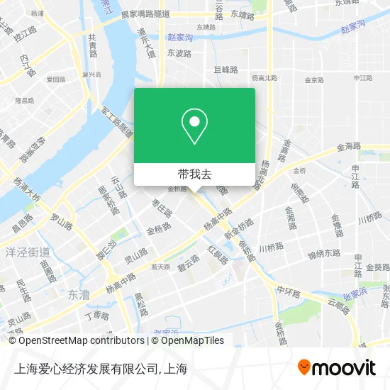 上海爱心经济发展有限公司地图