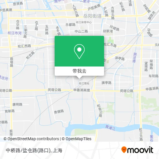 中桥路/盐仓路(路口)地图