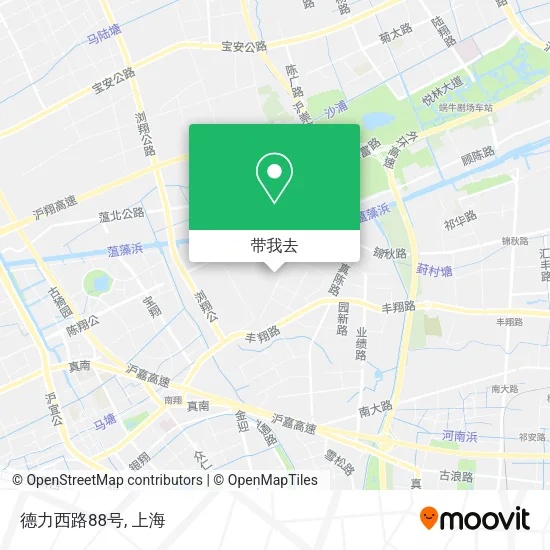 德力西路88号地图