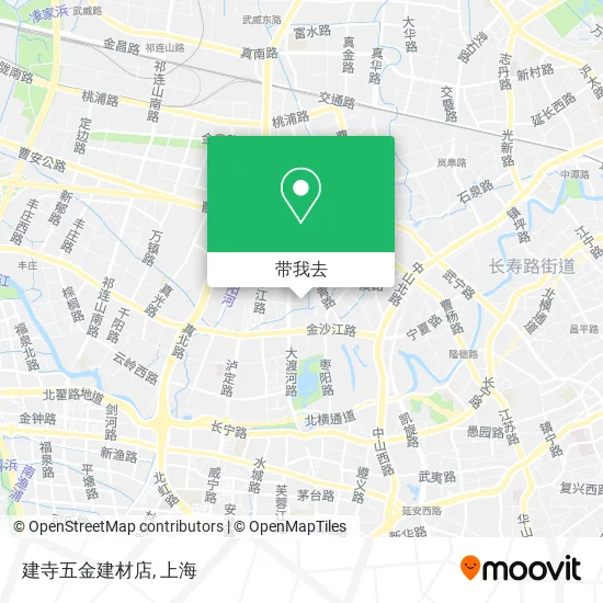 建寺五金建材店地图